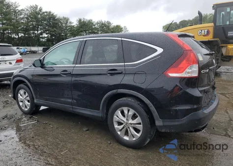 2013 Honda Cr-V Ex z USA, uszkodzony, nr VIN 2HKRM4H52DH613782